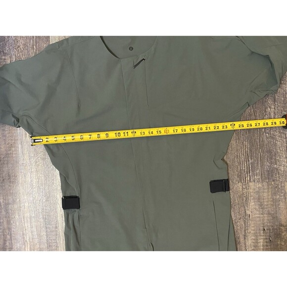 Lululemon Lab Reykur Jumpsuit Green Large Long Sleeve One-Piece Gender Neutral - Picture 13 of 14